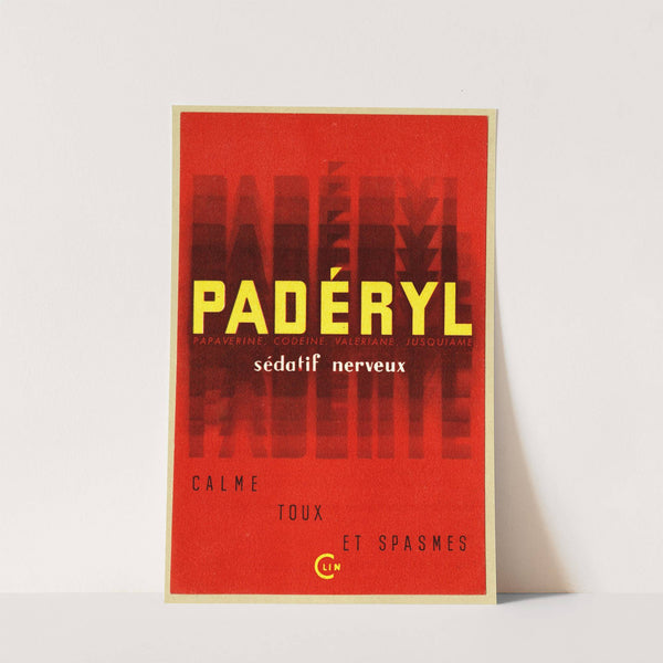 Padéryl (1948) by Laboratoires Clin