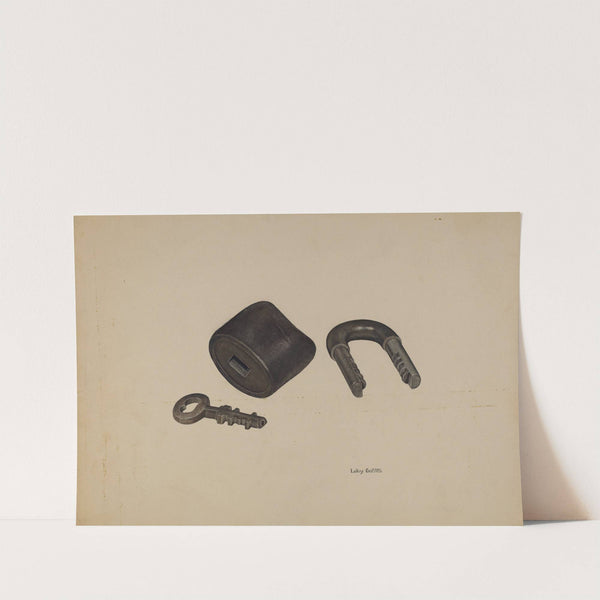 Padlock by LeRoy Griffith