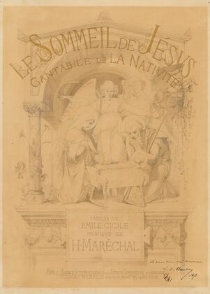 Page de couverture pour la mélodie Le sommeil de Jésus