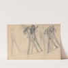 Page from the Sketchbook with Figure Studies by George Minne