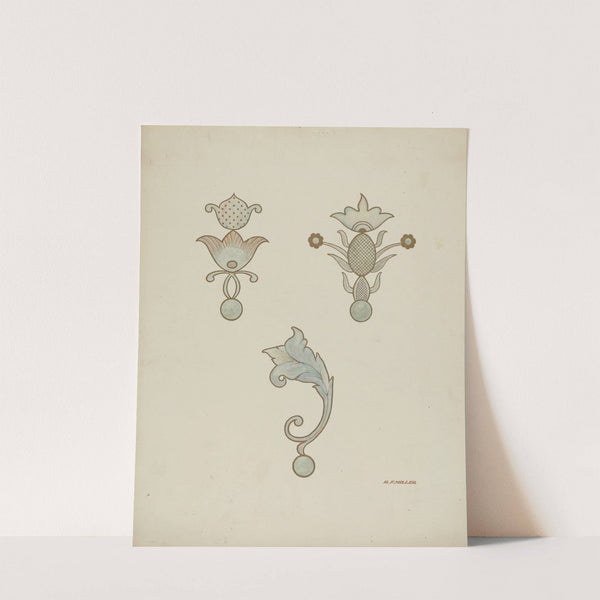 Painted Ceiling Decorations by Randolph F. Miller