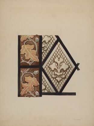 Painted Glass Window