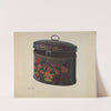 Painted Toleware Box by Chris Makrenos