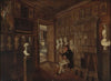 Painter in the studio