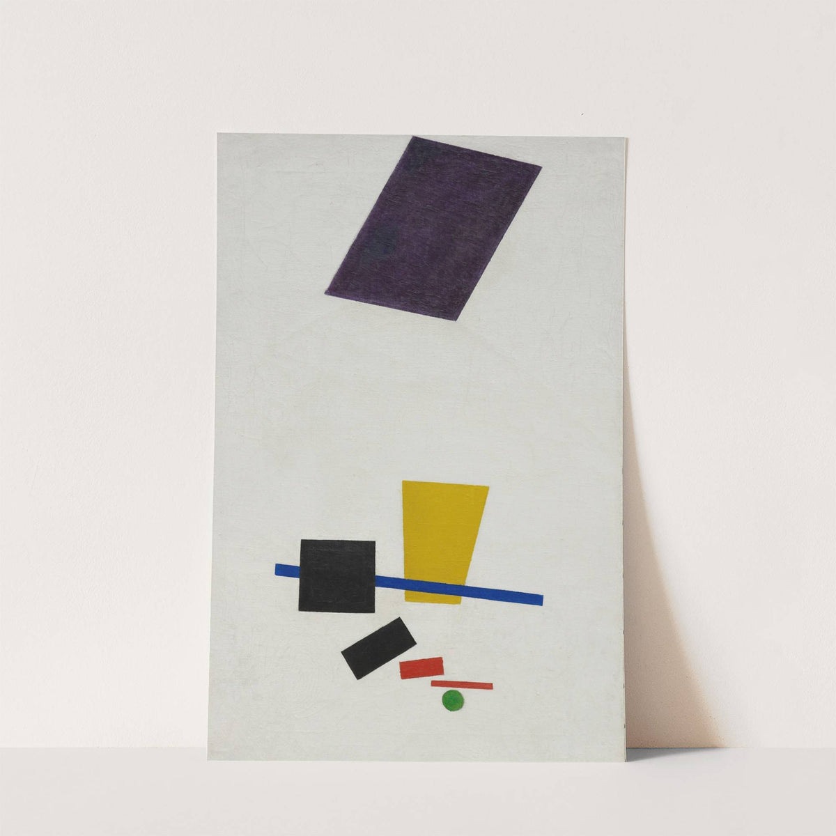 Painterly Realism of a Football Player – Color Masses in the 4th Dimension by Kazimir Malevich