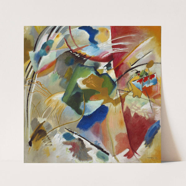 Painting with Green Center (1913) by Wassily Kandinsky