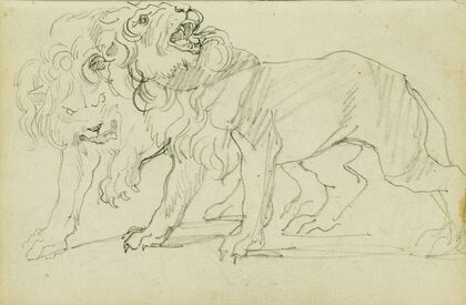 Pair of lions