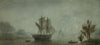 Paisaje de la costa con veleros (between 1840 and 1870)
