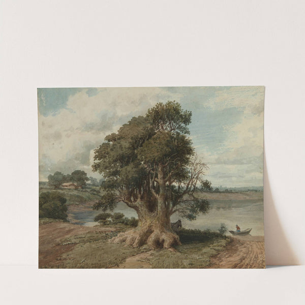 Paisaje de la costa (San Isidro) by Prilidiano Pueyrredòn
