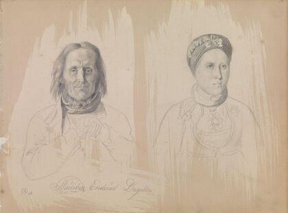 Pål Knutsen Enderud, Uvdal and Woman (1848)