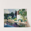 Palace of Pond, Royal Gardens in Seville by Joaquín Sorolla