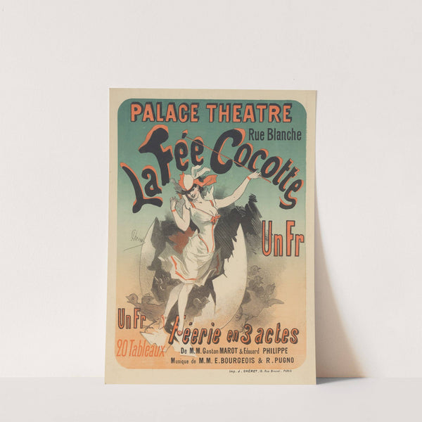 Palace Théâtre, rue Blanche. La fée cocotte. (1881) by Jules Chéret