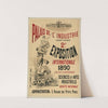 Palais de l&#8217;Industrie. 2e Exposition Internationale 1890 (1890) by Imp. J. Minot