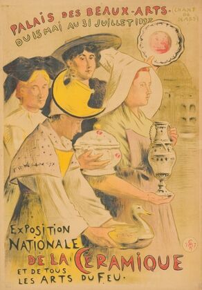 Palais des Beaux-Arts (Champs de Mars). Exposition Nationale de la Céramique 1897 (1897)