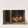 Palazzetto Farnese’s farm ( 1883) by Kristian Zahrtmann