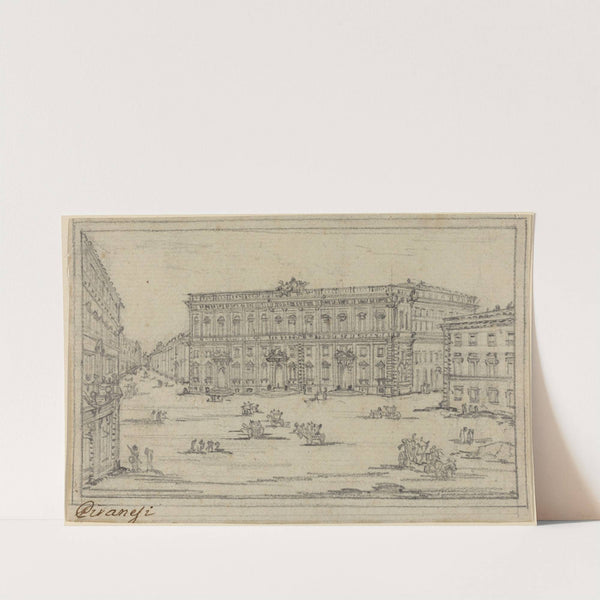 Palazzo della Consultà by Francesco Piranesi