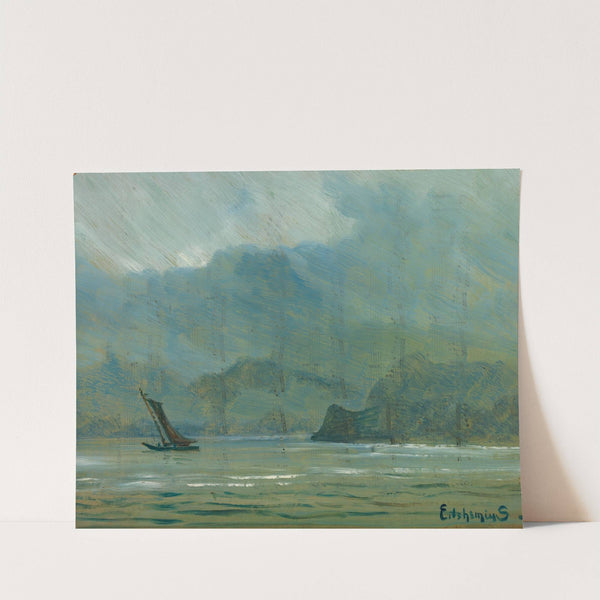 Pale Blue Landscape by Louis Michel Eilshemius