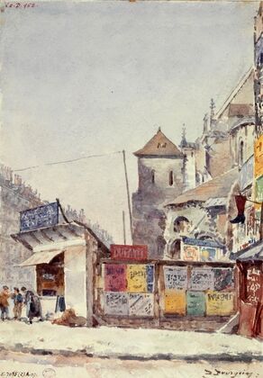 Palissade autour de l’Ã©glise Saint-Nicolas, rue RÃ©aumur