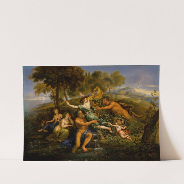 Pan and Syrinx by Pierre Mignard