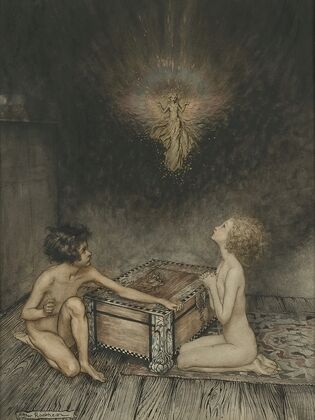 Pandora and Epimetheus