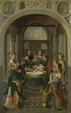 Panel of an Altarpiece with Circumcision of Christ, on verso is Resurrection of Christ