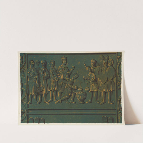 Panel of the Bronze Door in the Gniezno Cathedral (1860 - 1869) by Adrian Głębocki