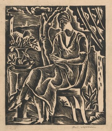 Pani z owocami (1922)