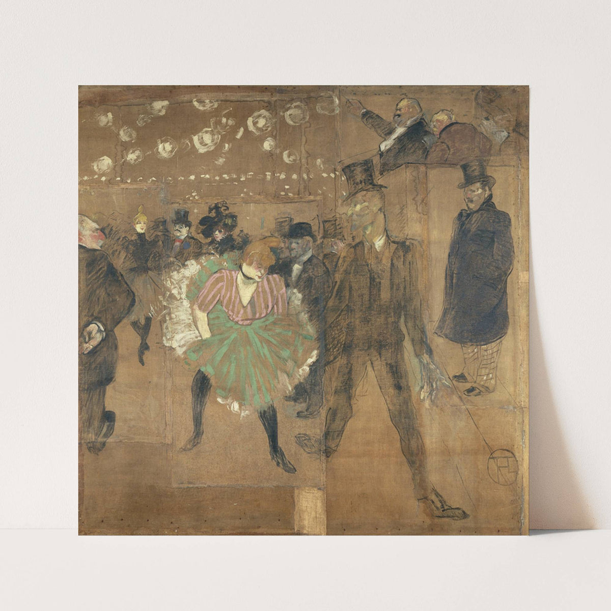 Panneaux pour la baraque de la Goulue, à la Foire du Trône à Paris (1895) by Henri de Toulouse-Lautrec