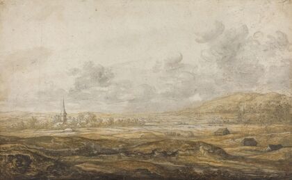 Panoramic Landscape along the Rhine