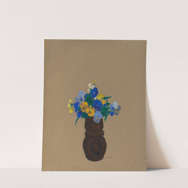 Pansies (c. 1905) by Odilon Redon