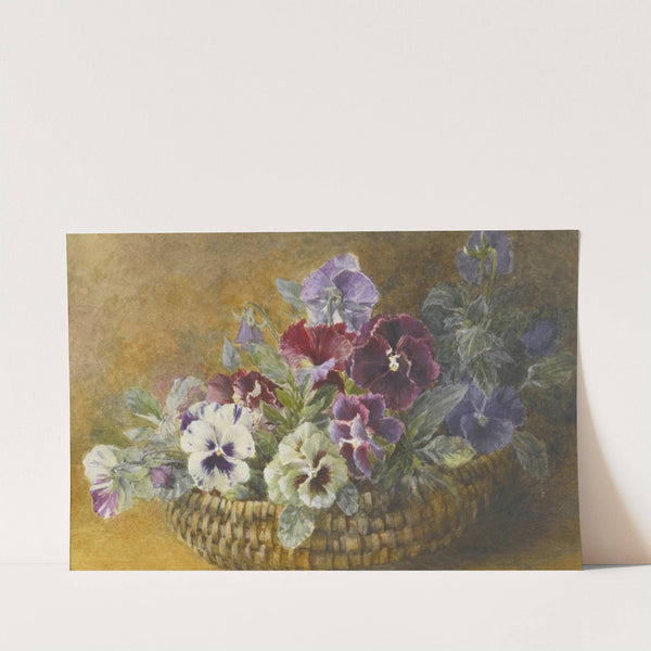 Pansies in a Basket by Grace H. Hastie