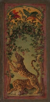 Panthers of Bacchus Eating Grapes