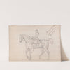 &#039;Panton&#039;s Doctor&#039;; With Jockey Up, Walking to Left by James Seymour