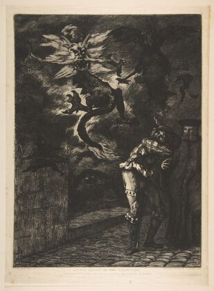 Panurge leaving Raminagrobis (1854–55)