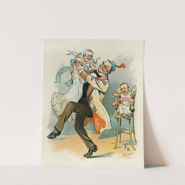 Papa&#8217;s pet (1897) by Louis Dalrymple