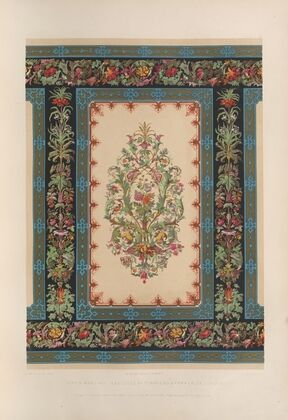 Paper hanging executed by Townsend & Parker of London