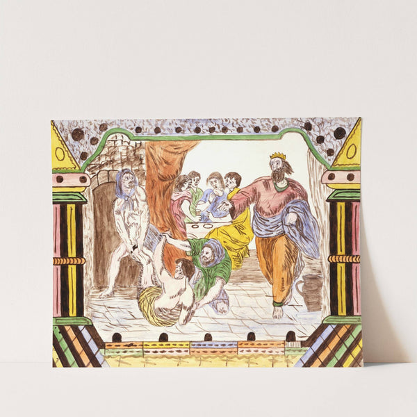 Parable of the Marriage of the King’s Son (ca. 1880) by Lawrence W. Ladd