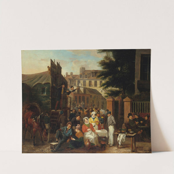 Parade foraine by Désiré Adelaïde Charles Maignen de Sainte-Marie