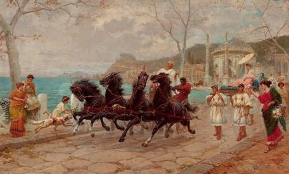 Parade Scene, Rome