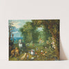 Paradise with the Creation of Eve by Jan Brueghel the Younger
