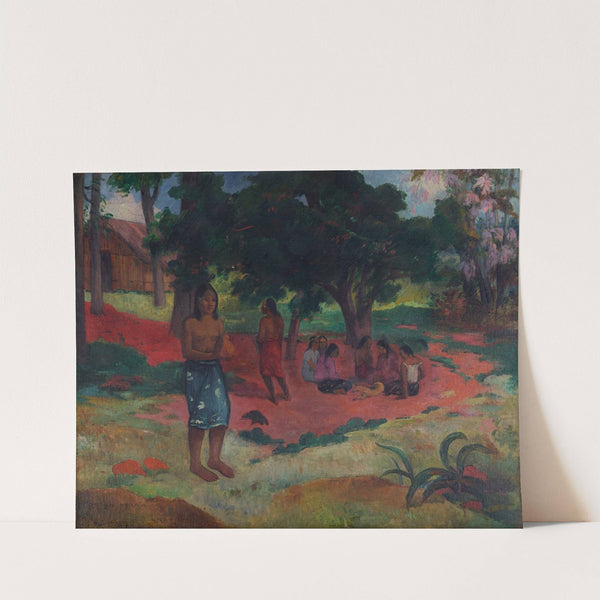Parau Parau (Whispered Words) by Paul Gauguin