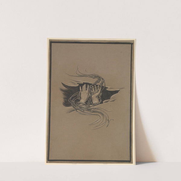 Pardon Giving and Pardon Imploring Hands (1883-1884) by Elihu Vedder