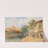 Parga, Greece by Edward Lear