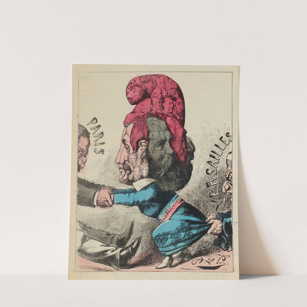 Paris et Versailles (1871) by Zut (Alfred Le Petit)