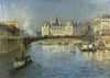 Paris, la Seine et l’HÃ´tel de Ville