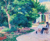 Paris, Le Jardin D’alexandre Charpentier Au Hameau Boileau