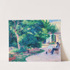 Paris, Le Jardin D’alexandre Charpentier Au Hameau Boileau (circa 1900) by Maximilien Luce