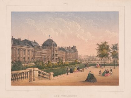 Paris. Les Tuileries (1870-1879)