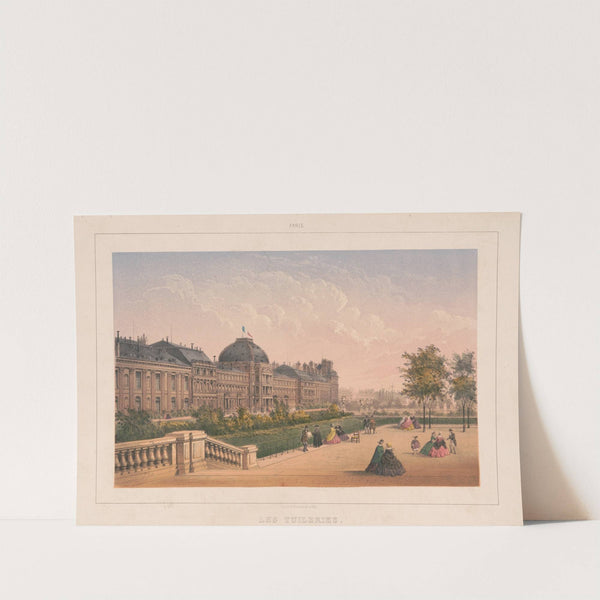 Paris. Les Tuileries (1870-1879) by Charles Rivière