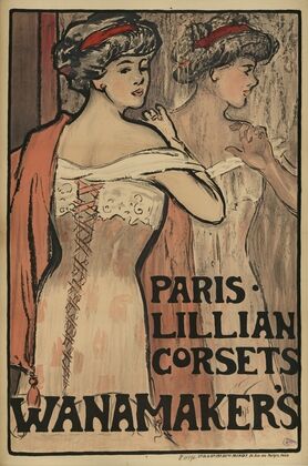 Paris – Lillian corsets Wanamaker’s (1909)